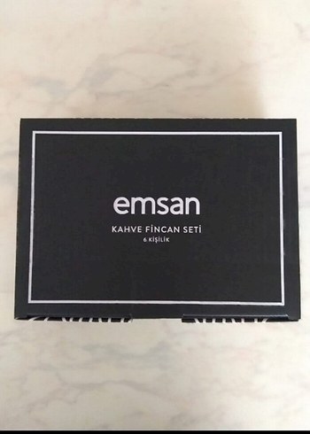 Beyaz Kabartmalı 6'lı Fincan ve Tabak Seti - Görsel 9