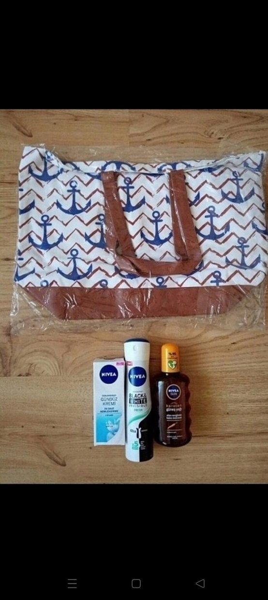 Nivea Güneş Yağı, Deodorant, Yüz Kremi ve Plaj Çantası - Görsel 5
