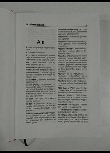 Tıp terimleri sözlüğü  - Görsel 7