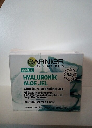 Garnier hyaluronik aloe jel nemlendiric krem