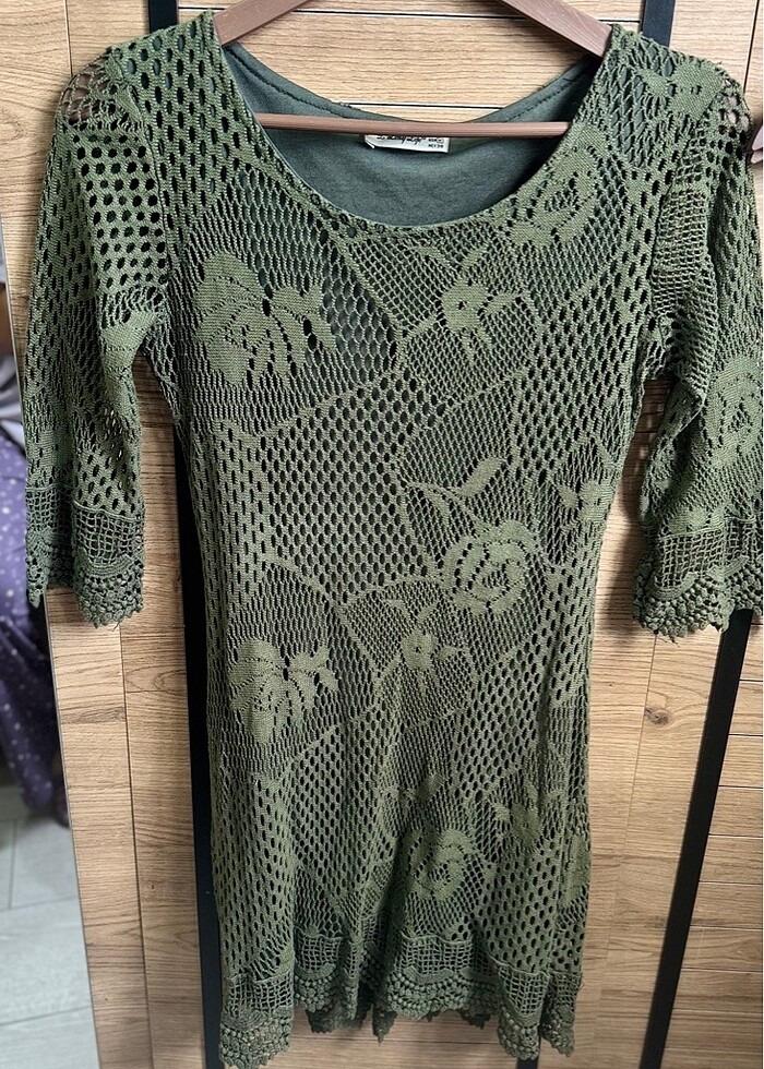 Dantel elbise - Görsel 2