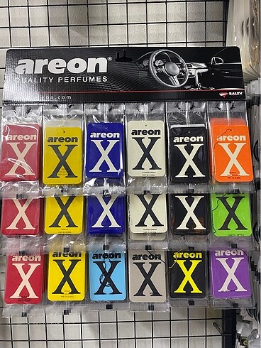 AREON ARAÇ KOKU ÇEŞİTLERİ (ADET)
