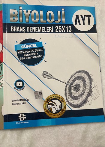 AYT Biyoloji Soru Bankası ve Deneme Kitapları - Görsel 2
