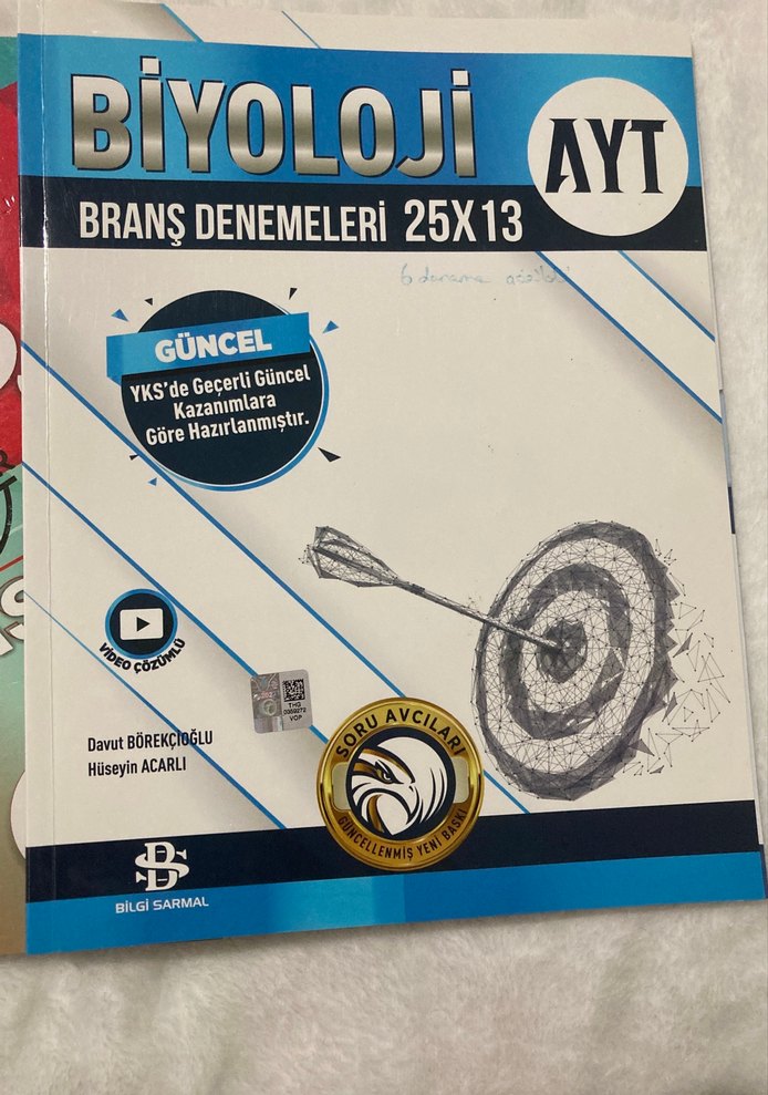 AYT Biyoloji Soru Bankası ve Deneme Kitapları - Görsel 2