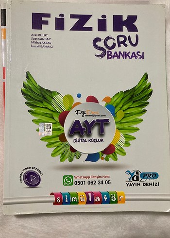 AYT Fizik Soru Bankası Destek Kitapları - Görsel 3