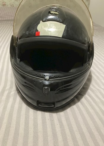 Siyah Kemerli Biker Motosiklet Kaskı - Görsel 3