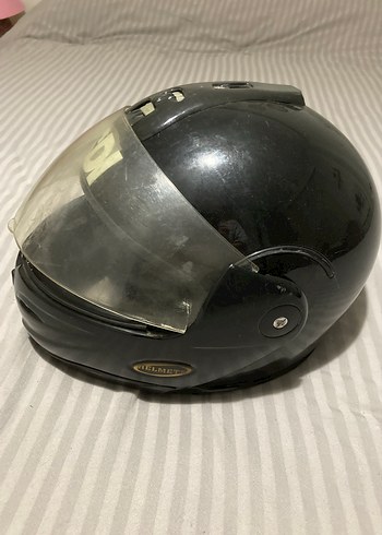 Siyah Kemerli Biker Motosiklet Kaskı - Görsel 2