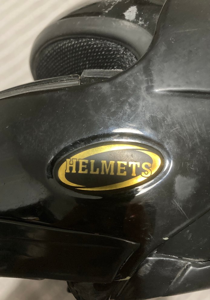 Siyah Kemerli Biker Motosiklet Kaskı - Görsel 4