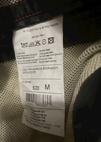 Siyah deri görünümlü Biker Ceket - Görsel 4