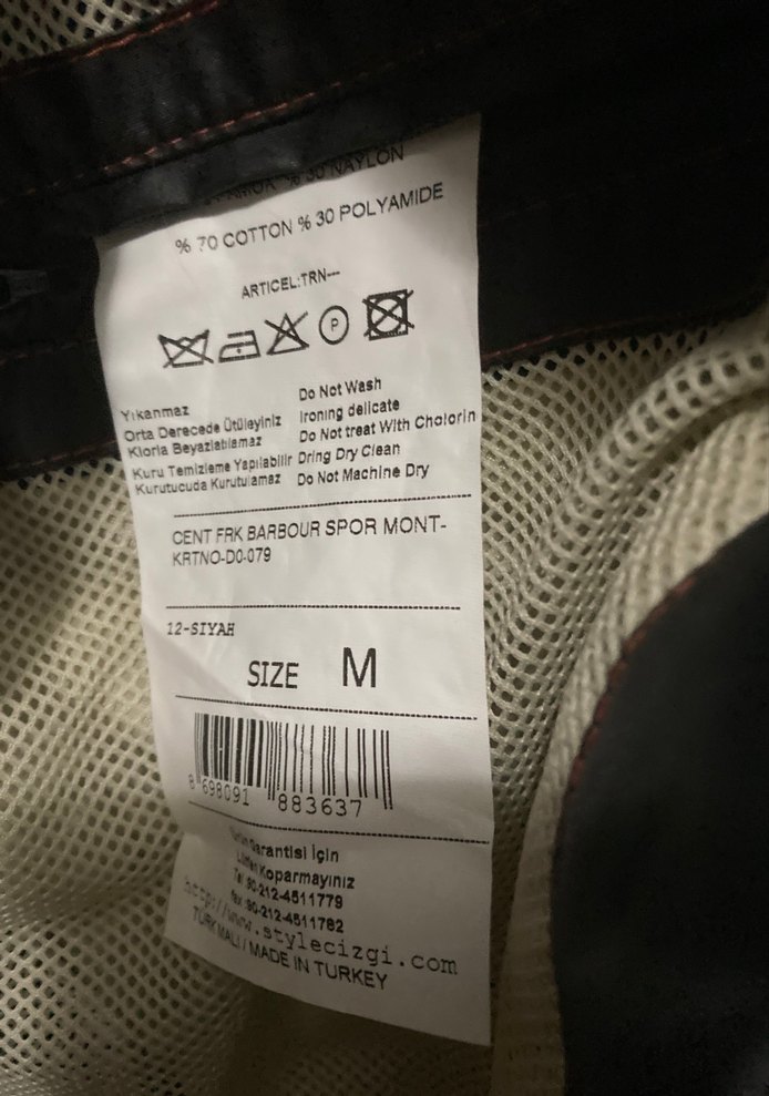 Siyah deri görünümlü Biker Ceket - Görsel 4