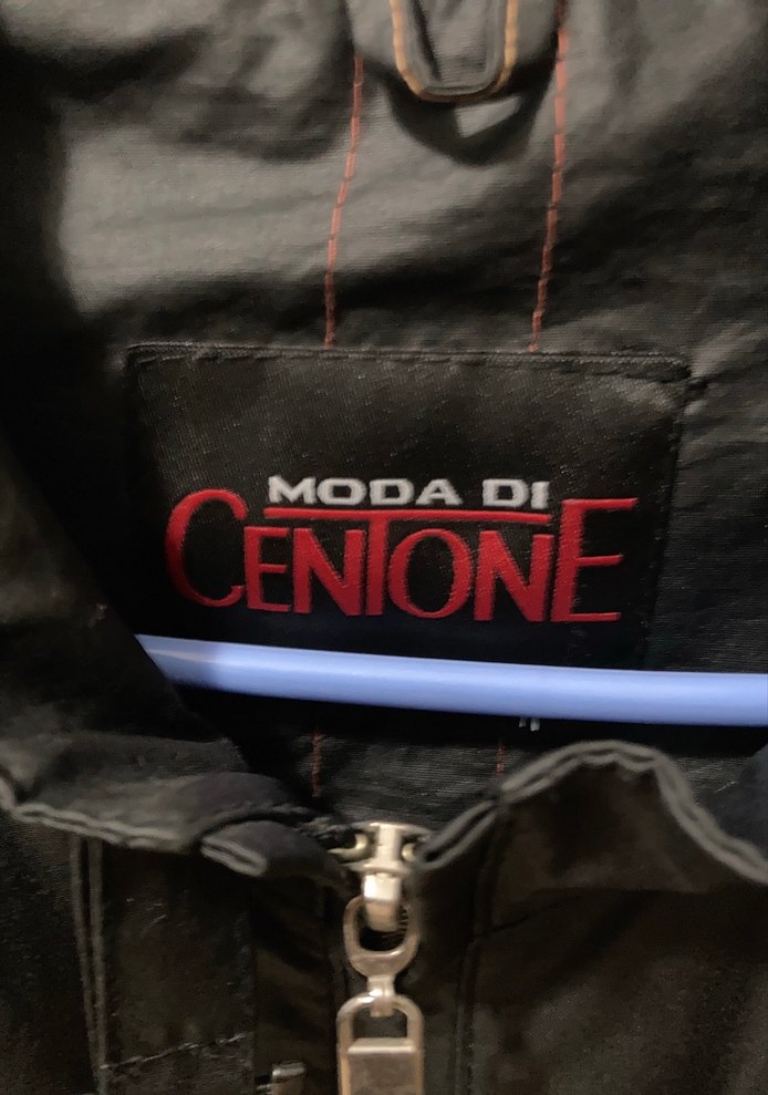 Siyah deri görünümlü Biker Ceket - Görsel 2