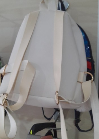 Renkli Unicorn Payetli Kız Çocuk Sırt Çantası - Görsel 2