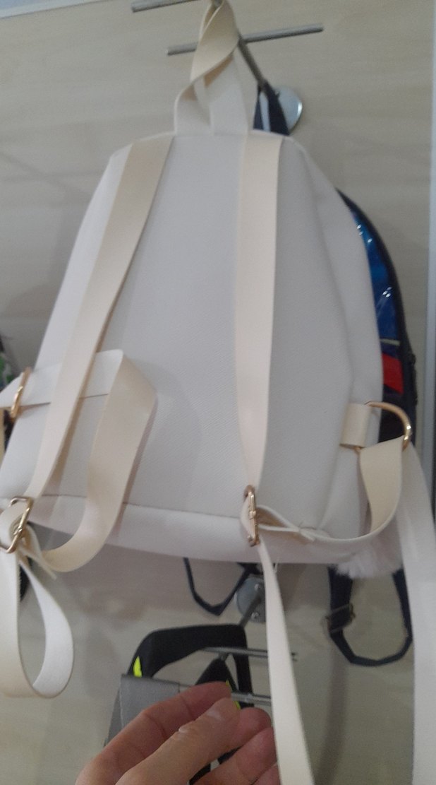 Renkli Unicorn Payetli Kız Çocuk Sırt Çantası - Görsel 2