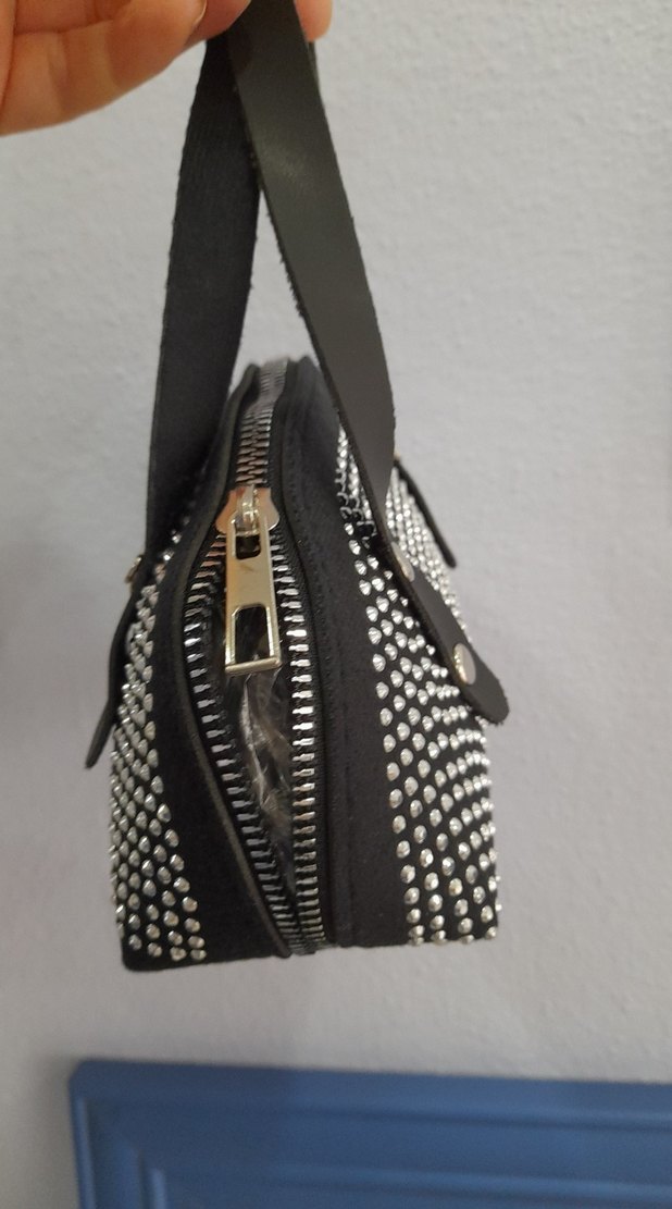 mini pullu canta - Görsel 2