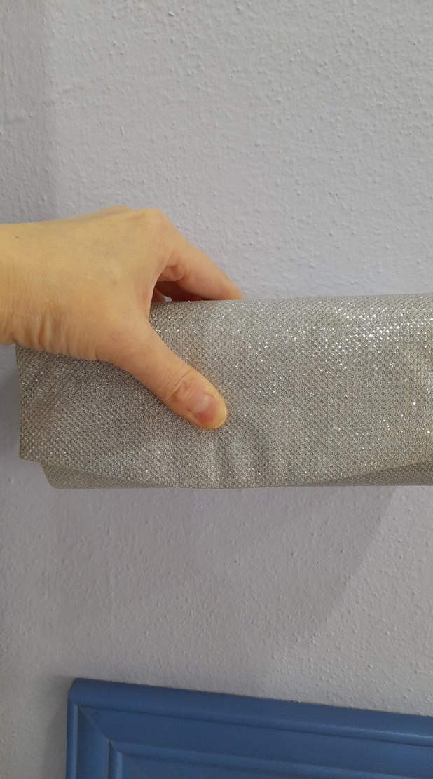 Gri Kadın Portföy Çanta Velcro Kapamalı - Görsel 2