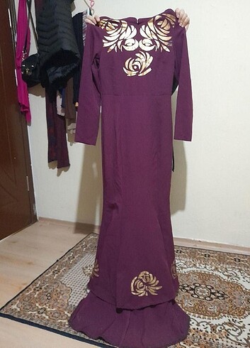 Tesettür karışık abiye  - Görsel 5