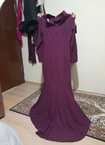 Tesettür karışık abiye  - Görsel 6