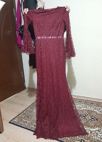 Tesettür karışık abiye  - Görsel 7