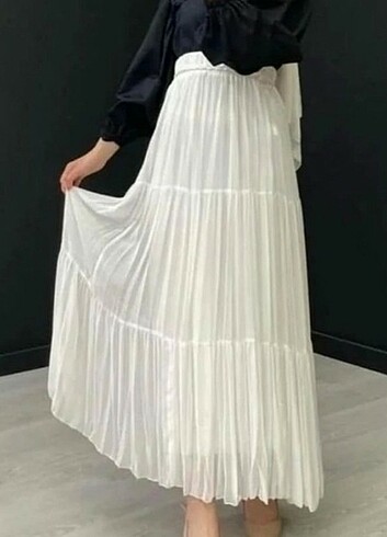 Şifon etek 