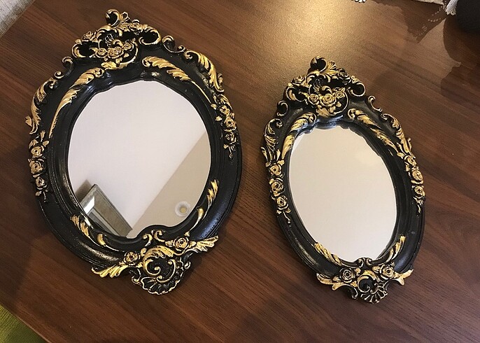Çerçeveli 2li duvar aynası