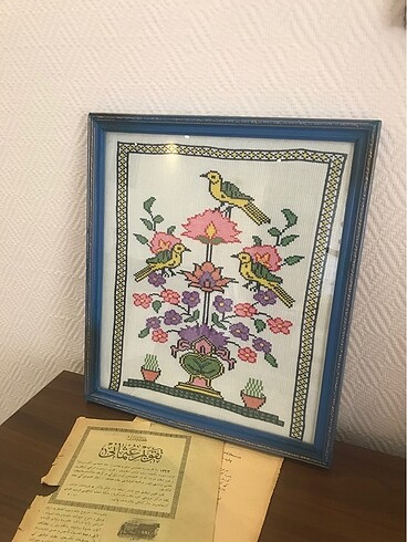 El emeği antika tablo