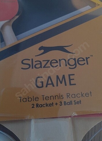 Beden Renk Slazenger game. Masa tenisi raketleri.