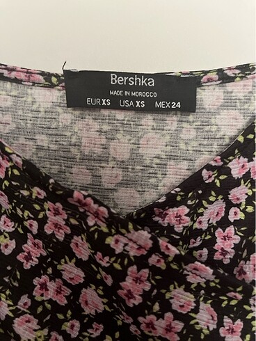 Bershka Bershka Çiçekli Elbise