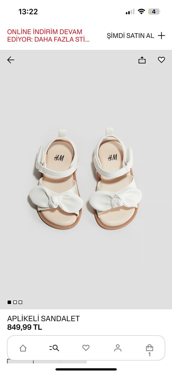 Hm bebek sandalet - Görsel 3