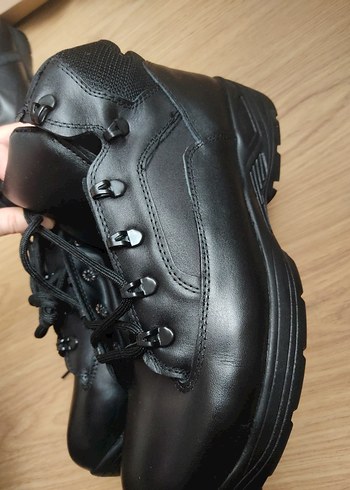 Siyah Erkek Deri Bağcıklı Bot - Görsel 4