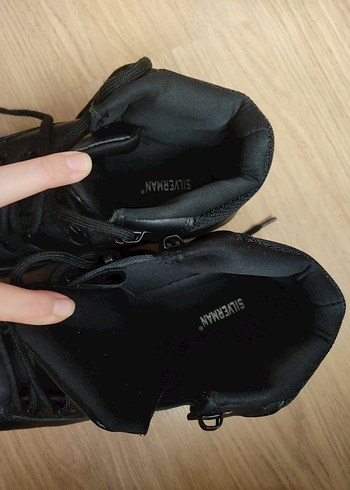 Siyah Erkek Deri Bağcıklı Bot - Görsel 7