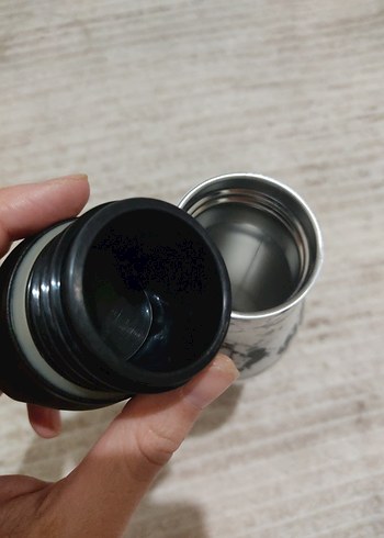 Beyaz Starbucks Termos - Görsel 3