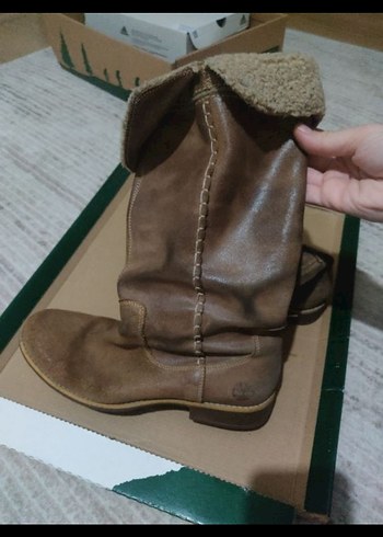 Kadın Kahverengi Deri Çizme TIMBERLAND - Görsel 2