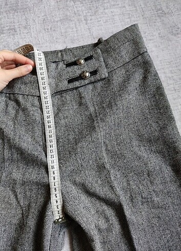 Kadın kışlık İspanyol paça pantolon - Görsel 6