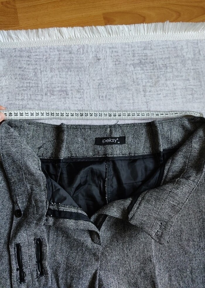 Kadın kışlık İspanyol paça pantolon - Görsel 3