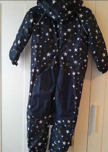 Erkek cocuk Yıldız Desenli Kar Tulumu - Görsel 3