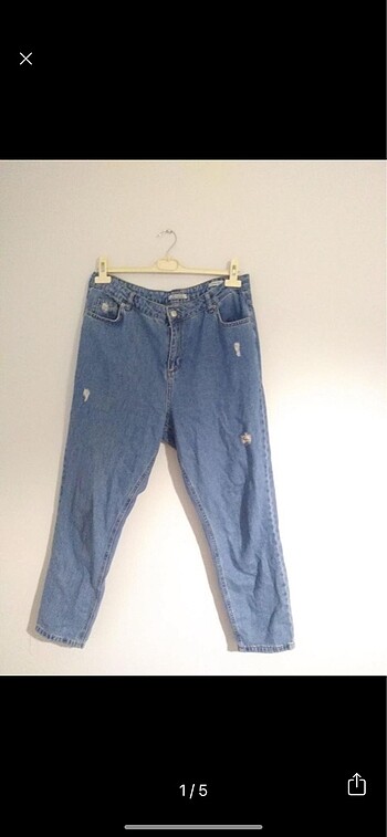 44 xxl beden mom jeans