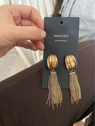 Mango küpe hediye geldi