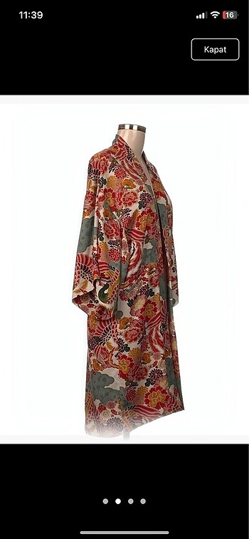 s Beden Kimono içi astarlı