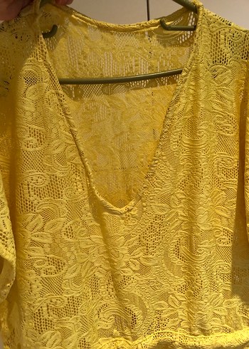 Sarı Uzun Bohem Kadın Elbise - Görsel 3