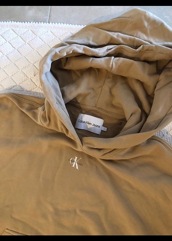 Orjınal bej Kapüşonlu Jogger Takım - Görsel 2