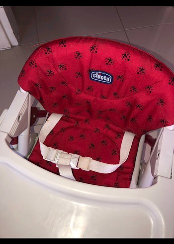 Kırmızı Chicco Bebek Mama Sandalyesi - Görsel 2