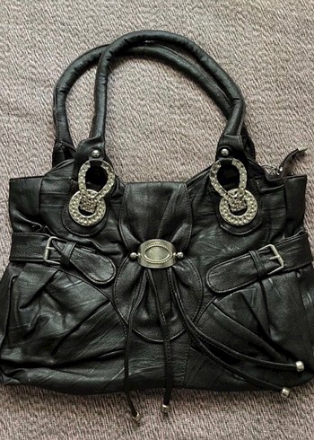 Zara Vintage Siyah Canta