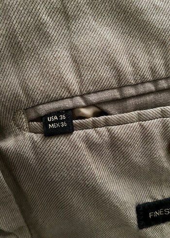 Yün ceket Düğmeli Erkek Ceket - Görsel 5