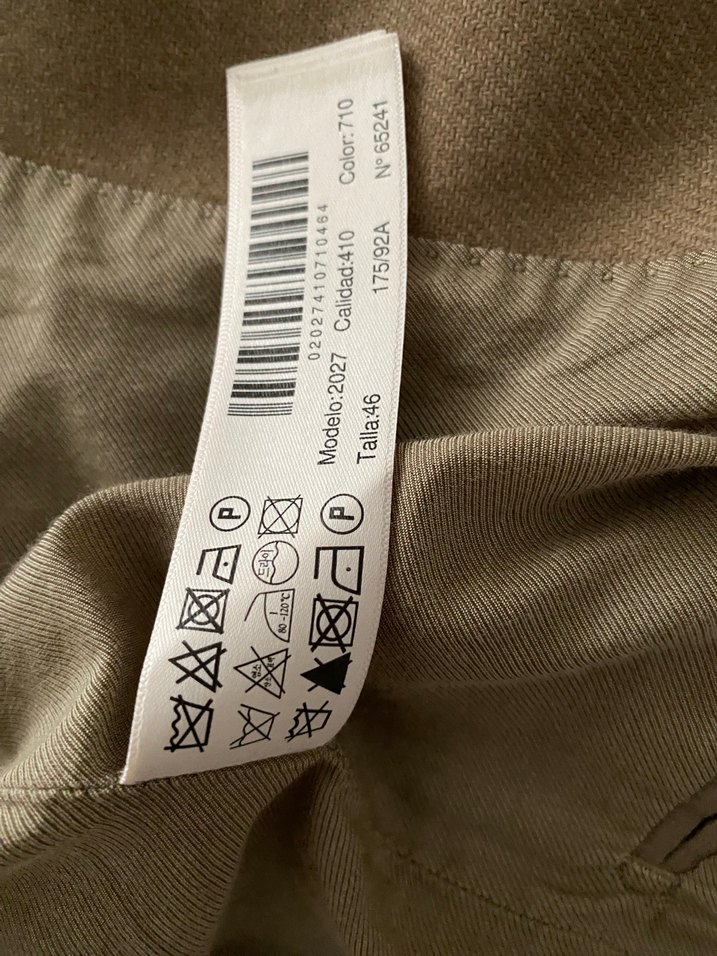 Yün ceket Düğmeli Erkek Ceket - Görsel 3