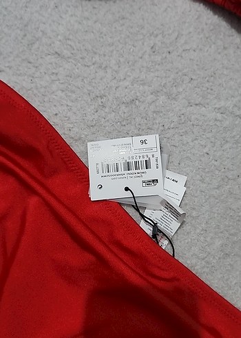 Koton Kırmızı İnce Askılı Mini Bikini