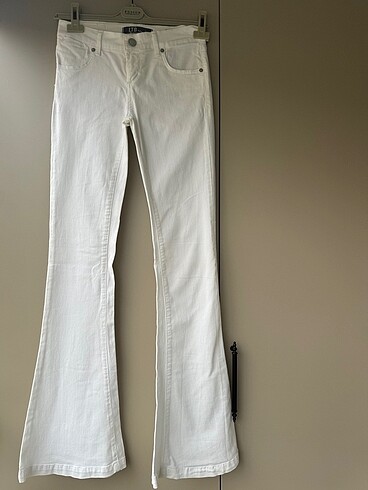 Beyaz FLARE paça , LTB jeans
