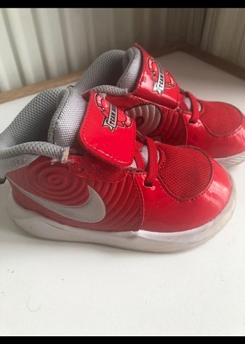 Kırmızı Erkek Çocuk Spor Ayakkabısı Velcro