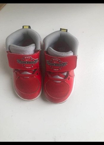 Nike Kırmızı Erkek Çocuk Spor Ayakkabısı Velcro