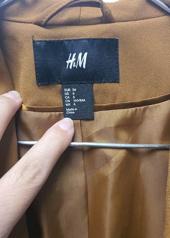 s Beden Düğmeli Kahverengi Kadın Süet Blazer Ceket