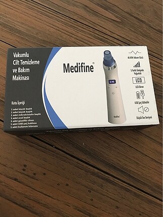 Medifine vakumlu cilt temizleme makinası